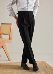 Men Business Suit Pants | Dress Pants | Parisian | Button-Down Style Trouser