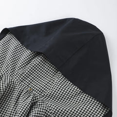 Women Removable Hooded Coat | Loose | Long Jacket | Casual Waterproof Trench Coat | Cape Jacket