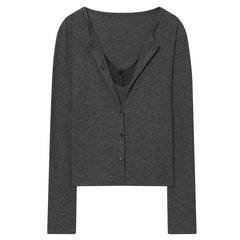 Women Slim Lace Knit Cardigan | Spring | Elegant V-Neck | Long Sleeve | Knitted Sweater