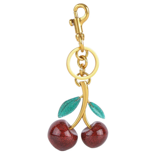 Women Cherry Bag Charm | Phone Charm | Purse Charm | Keychain