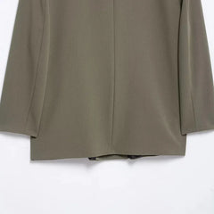 Women Oversized Blazer | Jacket | Office Casual Long Blazer | Spring | Long Sleeve