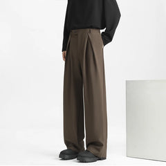 Men Naples Suit Pants | Casual Retro Trousers | Light