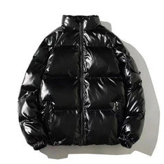 Unisex Metallic Warm Winter Jacket | Thick Waterproof Puffer Jacket | Windproof Jacket
