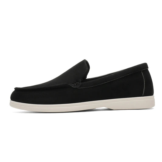 Men Summer Casual Shoes | Suede Leather Loafers | Moccasins | Driving Shoes | British Style Slip-on Shoes