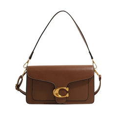 Women Leather Shoulder Bag | Underarm Bag | Crossbody Bag | Square Bag