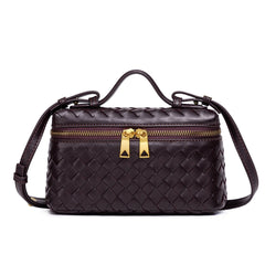Women Woven Lunch Box Bag | Shoulder Bag | Crossbody Bag | Box bag