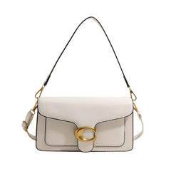 Women Leather Shoulder Bag | Underarm Bag | Crossbody Bag | Square Bag