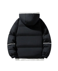 Unisex Thick Hooded Puffer Jacket | Windbreaker Jacket | Warm Parka Winter Jacket