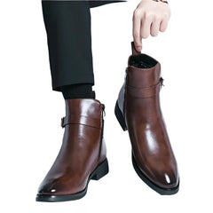 Men Classic Chelsea Boots | Heeled Boots | Ankle Boots