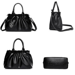 Women Leather Large Capacity Handbag | Office Bag
