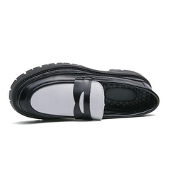 Men Handmade Leather Shoes | Men Platform Loafers | Moccasin