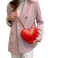 Women Heart Shaped Crossbody Bag | Sling Purse