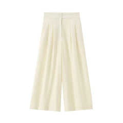 Women Sleeveless V-Neck Top With Belt Straight Pants Set | Top Trouser Suit | 2 Piece Set