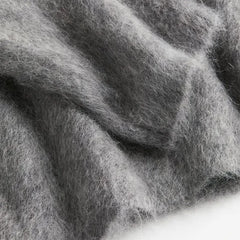 Women Casual Fuzzy Sweater | Pullover | Loose  Knitted Sweater | Vintage Streetwear | Long Sleeve | Warm