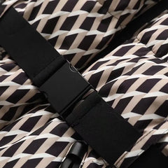 Women Winter Windproof Skiing Jacket | Padded Sport Parkas Jacket | Belt | Hooded | Thick | Warm | Pockets