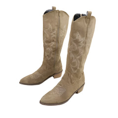 Women Embroidered Western Cowboy Boots | Knee High Boots | Long boots