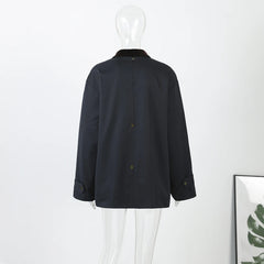 Women Removable Hooded Coat | Loose | Long Jacket | Casual Waterproof Trench Coat | Cape Jacket