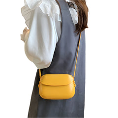 Women Small Shell Leather Crossbody Bag | Messenger Bag