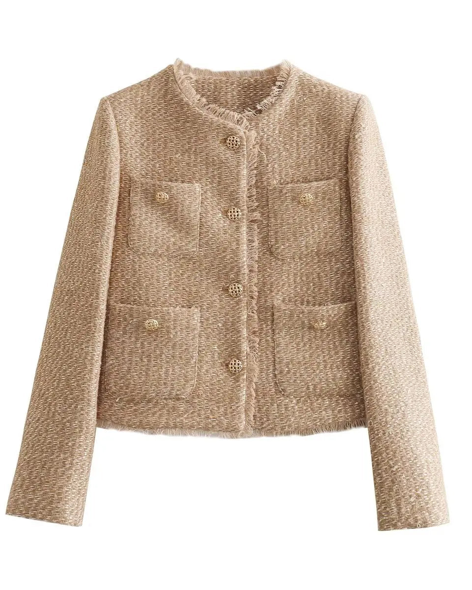 epa tweed short jacket epa tweed short jacket