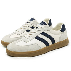 Men Genuine Leather Casual Shoes | Skate Shoes |  Non-slip Sneakers