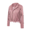 Women Cropped Spring Fringe Jacket | Tassel Jacket