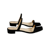 Women Minimalist Slide Sandals | Summer Flats