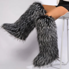 Women Over-The-Knee Boots | High Boots | Winter | Fur Snow Boots | Warm Boots | Non-Slip