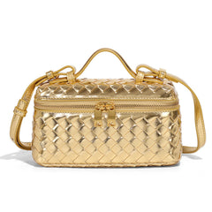 Women Woven Lunch Box Bag | Shoulder Bag | Crossbody Bag | Box bag