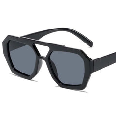 Unisex Big Frame Square Vintage Sunglasses