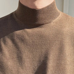 Men Plain Half Turtleneck | Long Sleeve Turtleneck | Winter Casual Sweater Pullover