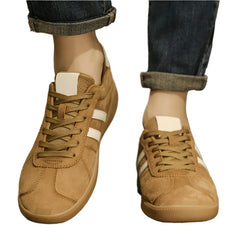 Men Casual Leather Oxford Shoes | German Training Board Shoes | Classic Leisure Shoes