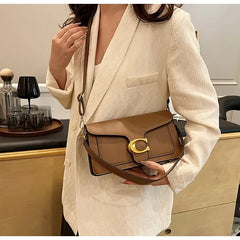 Women Leather Shoulder Bag | Underarm Bag | Crossbody Bag | Square Bag