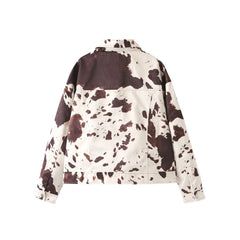 Women Animal Print Jacket | Long Sleeve | Autumn Jacket