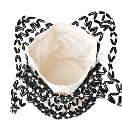Women Woven Hand Bag | Netted Beach Bag | Tote Bucket Bag