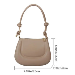 Women Leather Small Underarm Shoulder Bag
