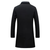 Men Winter Wool Blend Coat