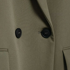 Women Oversized Blazer | Jacket | Office Casual Long Blazer | Spring | Long Sleeve