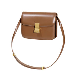 Women Genuine Leather Classic Flap Shoulder Bag | Crossbody Bag