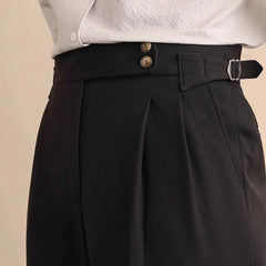 Men Business Suit Pants | Dress Pants | Parisian | Button-Down Style Trouser