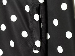 Women Polka Dot Jacket | Long Sleeve | Loose Coat