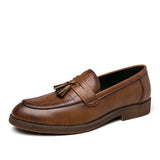 Men Leather Casual Loafers