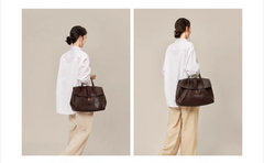 Women Large Capacity Leather Retro Handbag