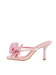 Women Square Toe Flower Heels | Flora | Sandals | Summer | Vacation