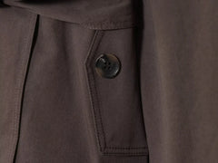 Women British Style Lapel Double-Breasted Coat | Short Trench Coat With Belt