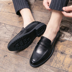 Men Business Leather Shoes | Dress Shoes | Wedding | Homecoming Shoes | Lightweight Shoes