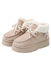 Women Winter Snow Boots | Fleece Lined | Thick Casual Cotton Shoes | Casual Short Boots