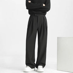 Men Naples Suit Pants | Casual Retro Trousers | Light