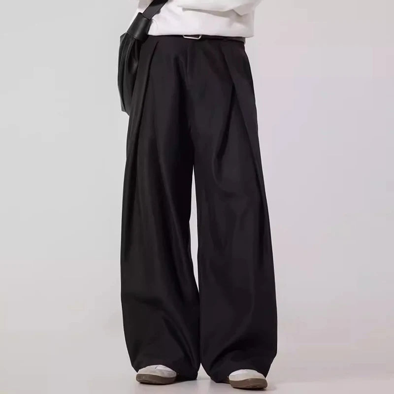 flare dress pants men ERkkoi Male Dress Pants Pants Flared Pants Trousers Casual Pants Pocket Plain Comfort Business Daily Holiday Fashion Modern Pant, Men's, Size: 2XL,