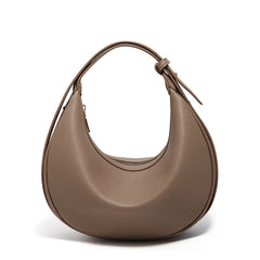 Women Shoulder Bag | Leather Crescent Underarm Bag | Minimalist Crossbody Bag