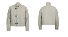 Unisex Lobster-Clasp Deck Jacket | Retro Gothic | Aircraft Button Jacket | Vintage Casual Jacket | Y2K